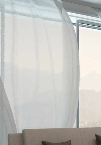 Weisse Nachtvorhänge (Nachtvorhänge)